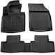 Race Action Car Mats Volvo XC90 II 2014-2024 5-Door Rubber Raised Sides Protective Fasteners Passenger Cars 5 Pieces 5037045/st