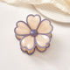 Hair Claw Clip with Flower