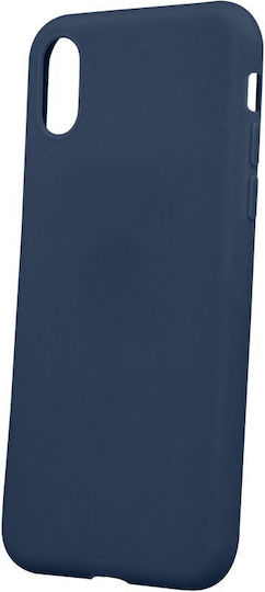 Matt Blue Silicone Back Cover (Honor X5C Plus)