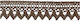Lace Lasse Geometric Mesh Pointed Edge Width 2.5cm Price Per Meter