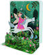 Greeting Card 3D 10.5x12 Kavala On The Unicorn Pictura Pi24839