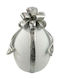 Zen Collection Christmas Plastic Figure White Bow Length 8.2cm