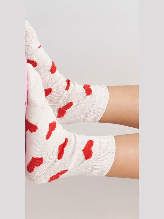 Two In A Castle Παιδικές Κάλτσες Κόκκινο