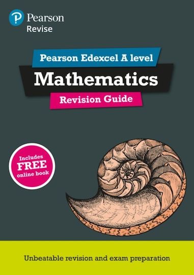 Pearson Revise Edexcel A Level Maths Revision Guide Incl. Online Revision, Quizzes & Videos - For 2026, 2027 Exams - Pearson Education Limited - Multiple-component Retail Product