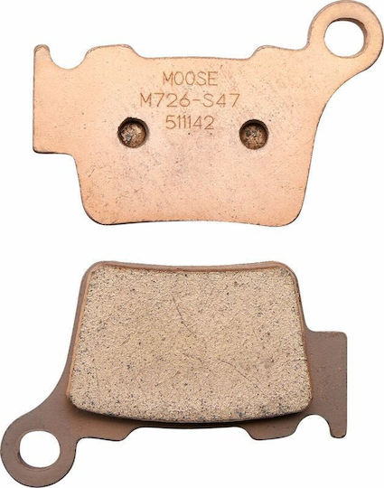 Moose Racing Метални Мотоциклетни Накладки M726-s47 1 Комплект 1 Спирачен Апарат