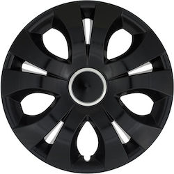 Τάσια Top Ring Black 17" Συμβατά Bmw Carbon 4τμχ