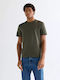 T-shirt Χακι