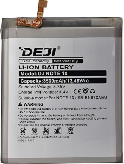 Deji Baterie Compatibilă de Înlocuire 3500mAh pentru Galaxy Note 10 (n970)