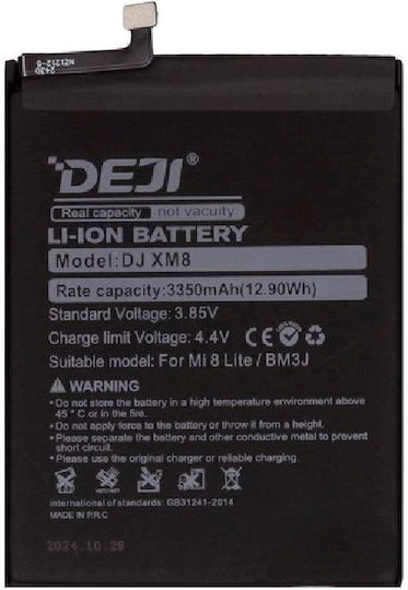 Deji Compatible Replacement Battery 3350mAh for Mi 8 Lite