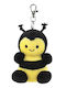 Palm Pals Bee Plush Keychain 10cm