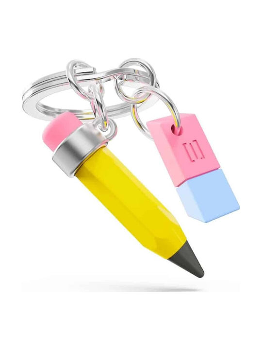 Metalmorphose Mtm380-01 Keychain Keyring Thank You Teacher Collection Pencil & Eraser