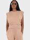 Γυναικείο T-shirt Light Brown