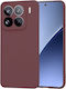Techsuit Xiaomi Back Cover Burgundisch