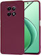 Case Realme 12x 12 Techsuit Softflex Burgundy