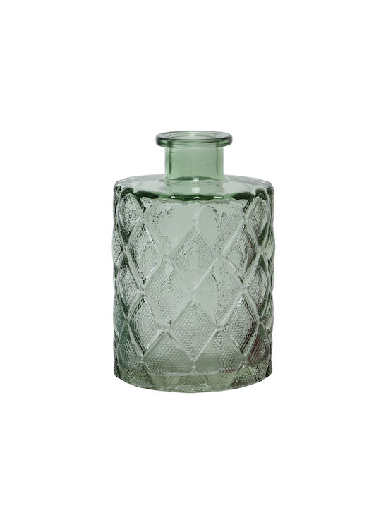 Kaemingk Decorative Glass Vase Mendi 7x7xH10.5cm