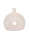 Cream Ceramic Vase 28x7x26cm
