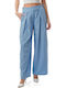 Light Blue Pantaloons with Pleats