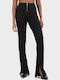 Women's Fabric Trousers Black