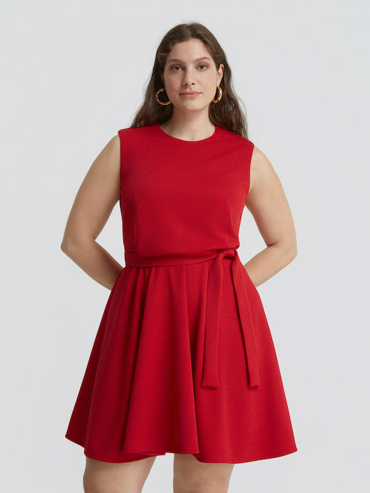 Rochii De Vară Pentru Femei Mini Rochie Roșie 8439.7071.NETTO-red