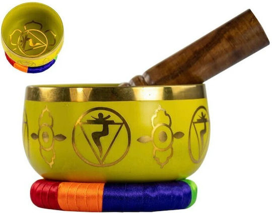 Gift Set Singing Bowl – Singing Bowl Manipura Chakra Solar Plexus 13cm