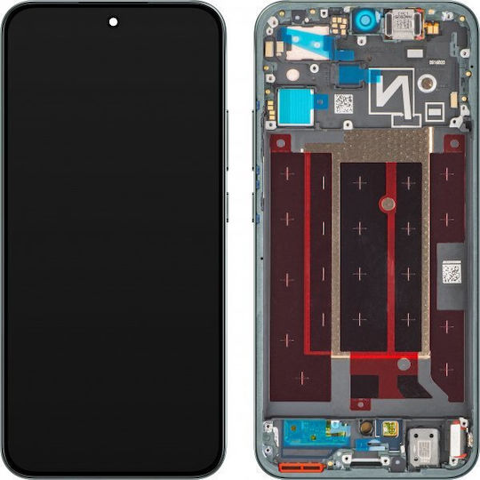 Oppo Екран с Тъч Механизъм за Reno14 (Зелен)