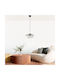 Opviq Mantar Black Pendant Ceiling Light with E27 Socket 35x35x112cm