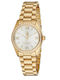 U.S. Polo Assn. Womens Watch Battery with Gold Metal Bracelet