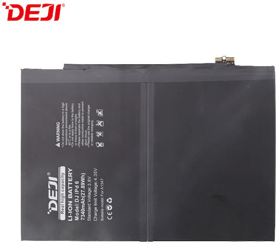 Deji Συμβατή Μπαταρία 7340mAh για Ipad Air6 6th Gen (a2902,a2903,a2904,a2898,a2899,a2900)