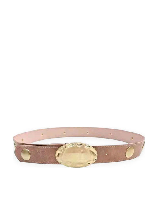 Curea Dama Din Piele Roz Lisa 8462 PN