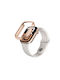 AmazingThing Minimal Plastic Wearable Case in Rose Gold Colour for Apple Watch 46mm