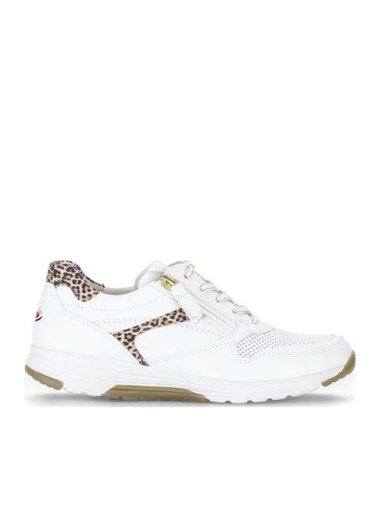 Gabor Γυναικεία Ανατομικά Sneakers Άσπρο