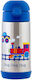 Stephen Joseph Kids Water Bottle Thermos Stainless Steel Gray 350ml