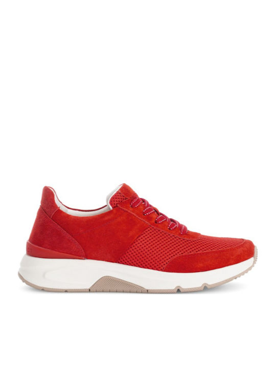 Gabor Γυναικεία Ανατομικά Sneakers Κόκκινο