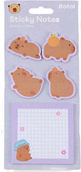 I-total Χαρτάκια Sticky Notes Capybara Μωβ