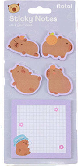 I-total Hârtie Sticky Notes Capybara Violet