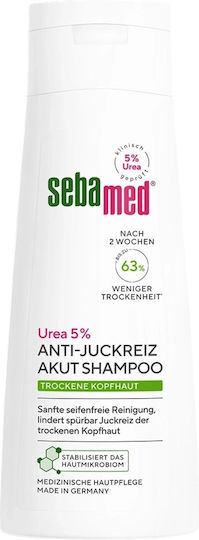 Sebamed 5% Urea Σαμπουάν Κατά της Ξηροδερμίας για Ευαίσθητο Τριχωτό για Φριζαρισμένα Μαλλιά 200ml