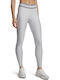 Training Damen-Leggings Halo Grau/Orange Bloc/Weiß