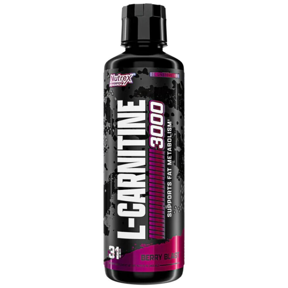Nutrex Liquid L-Carnitine 3000 с Вкус Sour Gummy Worms 473ml
