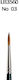 LeBruin Kunstpinsel Synthetisch Kolinsky Rund No03