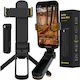 Tripod Spacecase Selfie Stick Mini St12-b Adjustable Universal Mount Mobile Phones Black 5905719138295