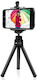 Techly Cell Phone Tripod Black 020980