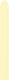 Modelare 114 cm 260 Galbene 50 Bucăți Pastel Matte Yellow
