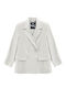 Mat Fashion Women's Double Breasted Beige Blazer 0003.4515.N.W-off-white
