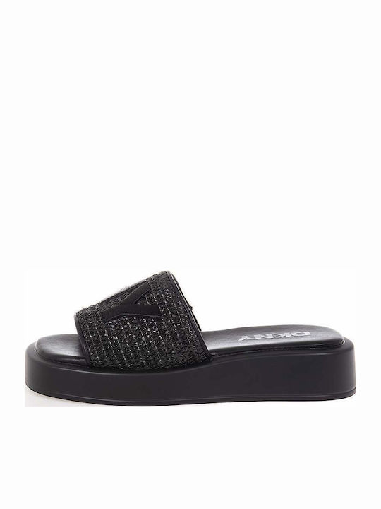 DKNY Πλατφόρμες Μαύρες