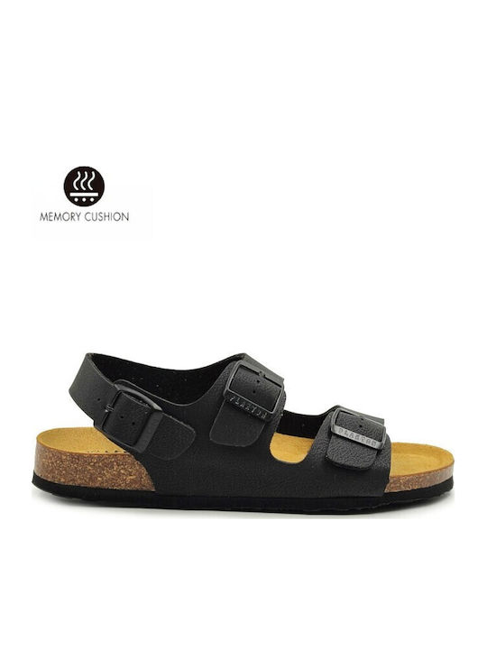 Leather Women's Anatomic Sandals Black