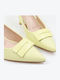 Gelbe Pumps