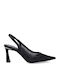 Heels with Strap Black