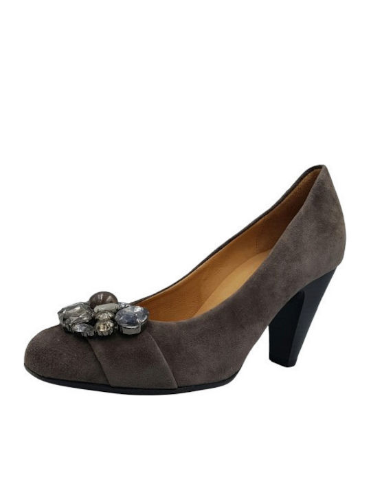 Gabor Gabor Leder Pumps Grau