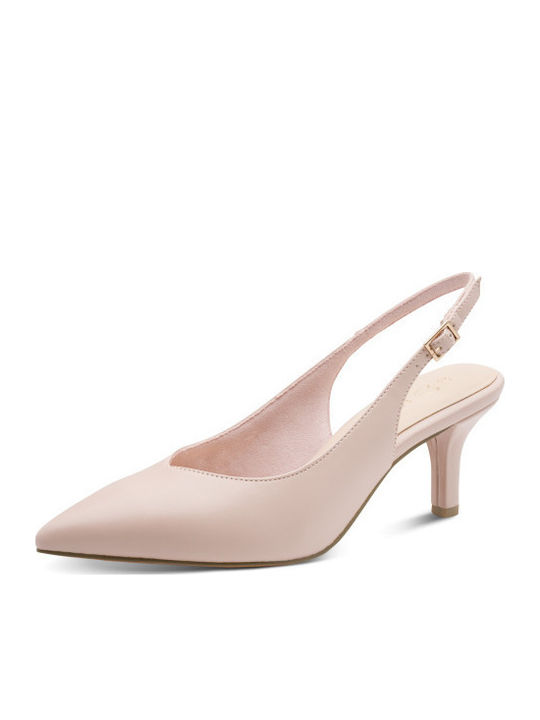 Marco Tozzi Spitze Zehen Pumps Rosa