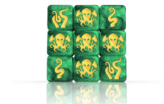 Комплект От 9 Допълнителни Зарове Tiny Epic Cthulhu